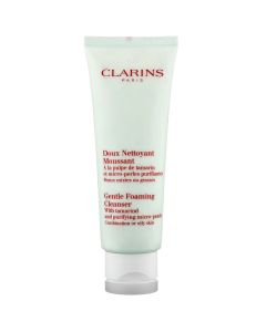 CLARINS GENTLE FOAMING CLEANSER 125ml COMBINATION OR OILY SKIN 